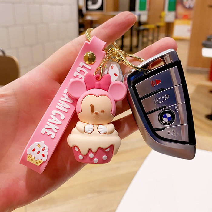 Wholesale PVC Cartoon Doll Keychain JDC-KC-NLu016