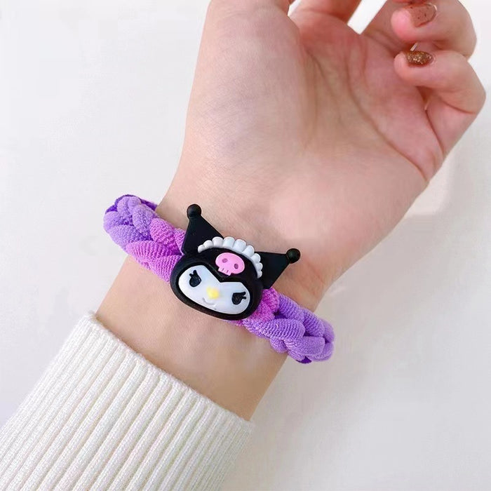 Wholesale Cartoon Braided Fabric Hair Tie JDC-HS-Weiye002