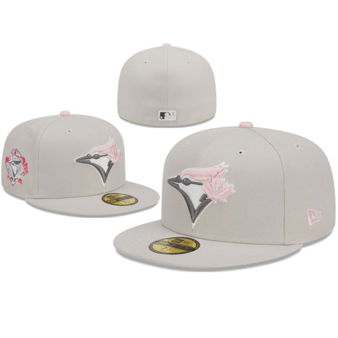 Wholesale Football fully enclosed large head circumference baseball cap outdoor non-adjustable flat brim hat