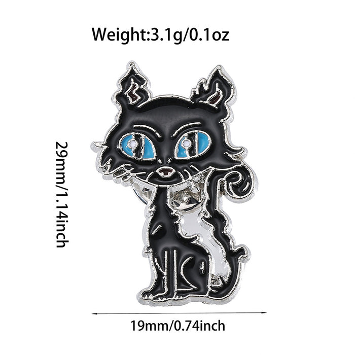 Wholesale Fashion Cartoon Metal Brooch Pin Fun Character Badge For Clothing Bag And Backpack Resale Accessory