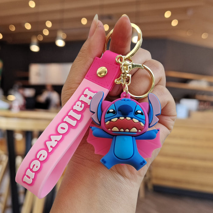 Wholesale Cartoon Silicone Doll Keychain JDC-KC-ZhuoRan035