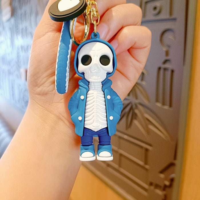 Wholesale Cartoon Doll Silicone Keychain JDC-KC-MingT261