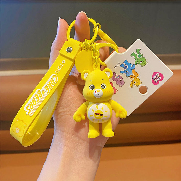 Wholesale Care Bears 3D Resin Keychain JDC-KC-NiuG001