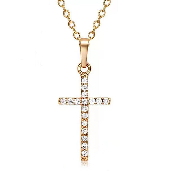 Wholesale Cross Pendant Necklace Design Trendy Style