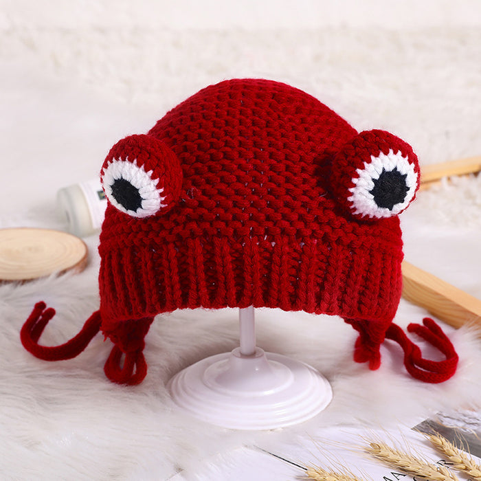 Wholesale Winter Baby Knitted Hat Thickened Wool Hat For Boys Cute Baby Accessories Autumn/winter Boys Knitted