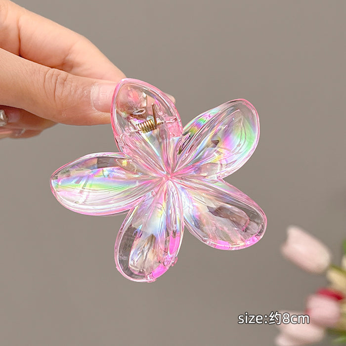 Wholesale flower high ponytail Hair Clips