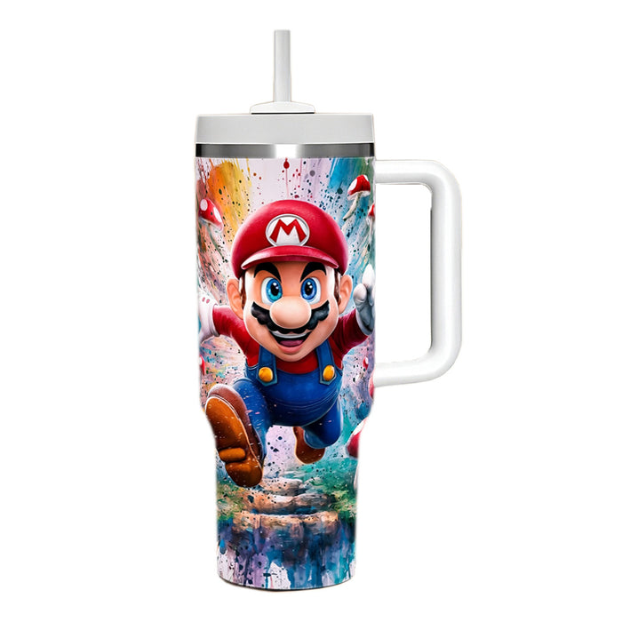 Wholesale 40oz Car Cup  Cartoon Stainless Steel  ice bullies cup Tumbler Thermos Cup