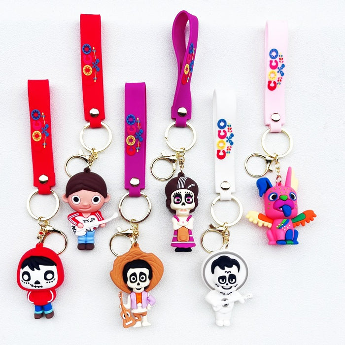 Wholesale PVC Cartoon Doll Keychain JDC-KC-WuYi183