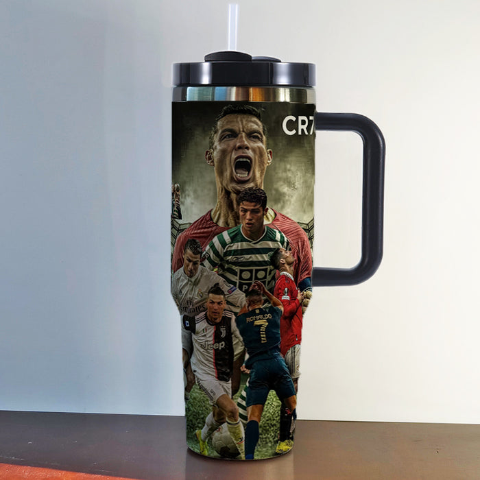 Wholesale Tumbler Stainless Steel Insulated Football Mug 40OZ Ice King