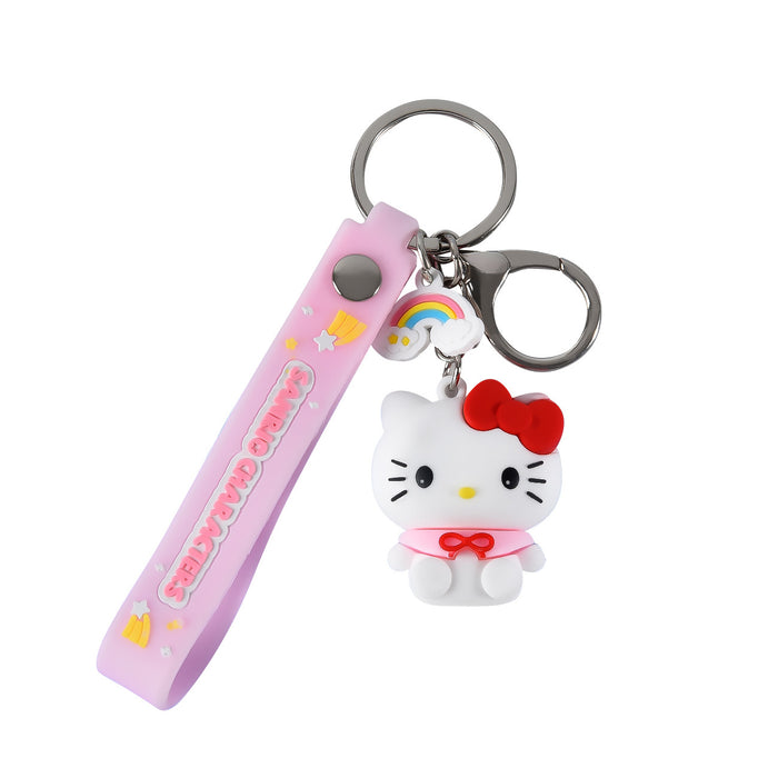 Wholesale Cute Cartoon Three-dimensional Silicone Keychain (S)  JDC-KC-ZhiZ004