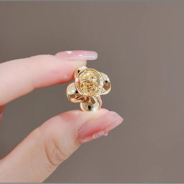 Wholesale Flower earrings, niche design, high-end earrings