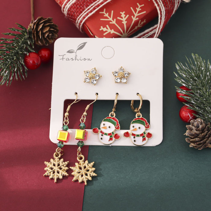 Wholesale Christmas Earrings Holiday Party Earring Set
