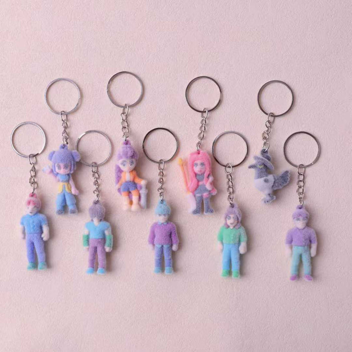 Wholesale Kpop Cartoon Anime Backpack Accessories Keychain
