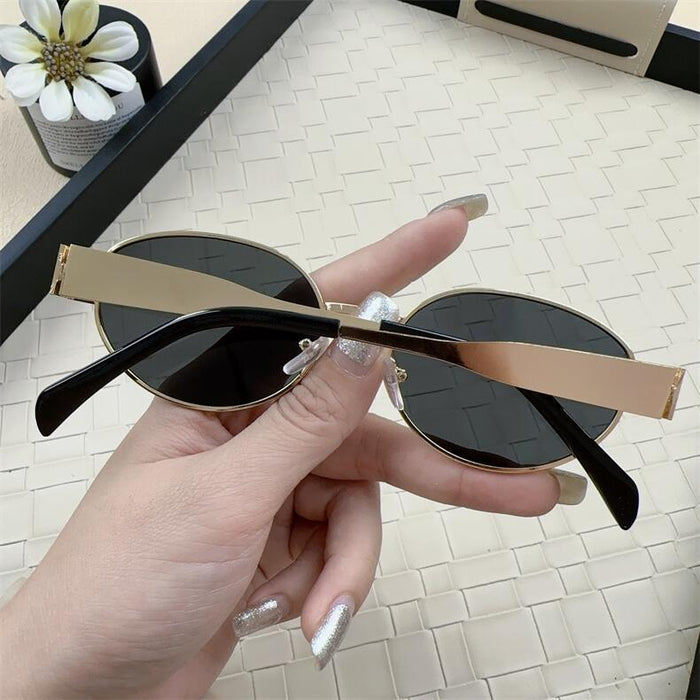 Wholesale Sunglasses Oval Retro Style Small Frame Fashion Sunglasses