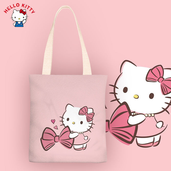 Wholesale Cartoon canvas shoulder bags in various colors