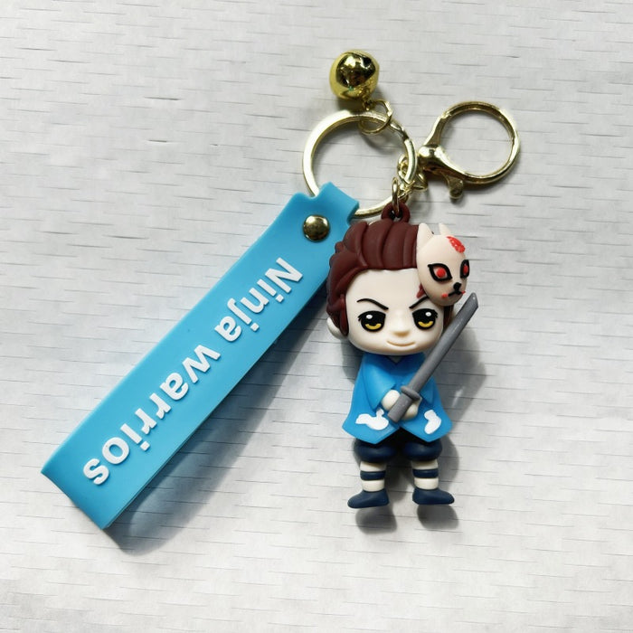 Wholesale PVC Cartoon Doll Keychain JDC-KC-WuYi049