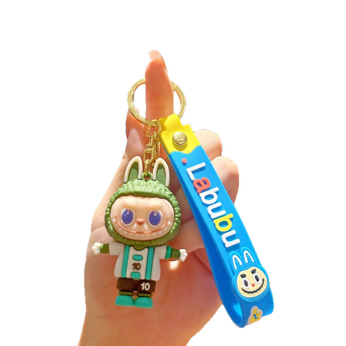 Wholesale Cute little sheep keychain doll car couple bag pendant student backpack pendant