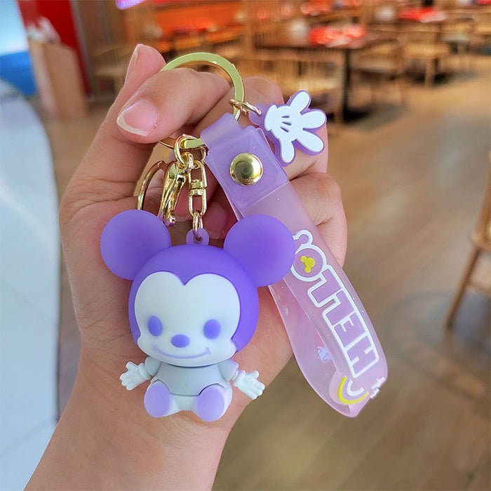 Wholesale Silicone Cartoon Keychain JDC-KC-QingYun003