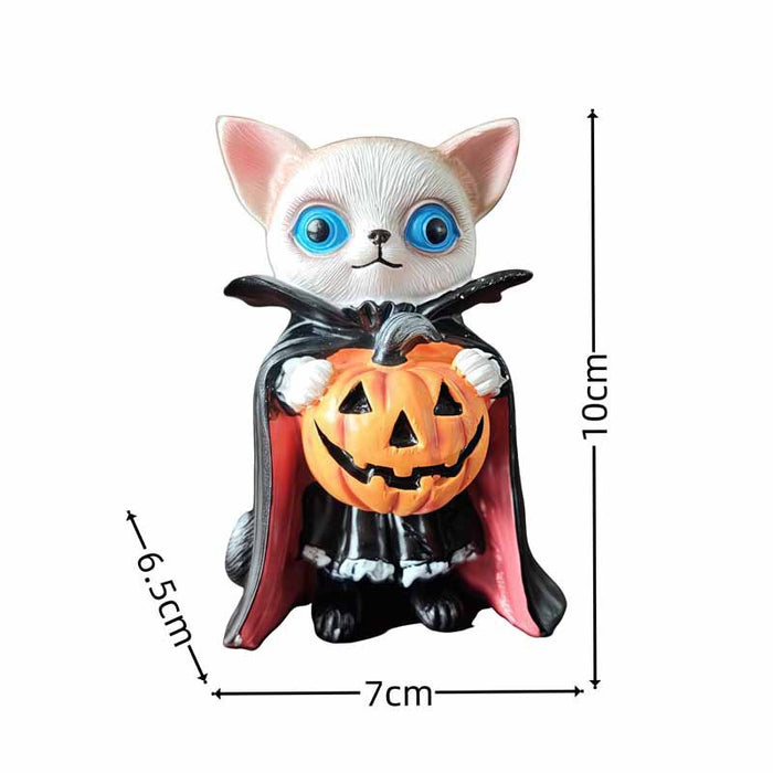 Wholesale Resin Highland Cow Wizard Ornament Cute Cartoon for Home Decoration