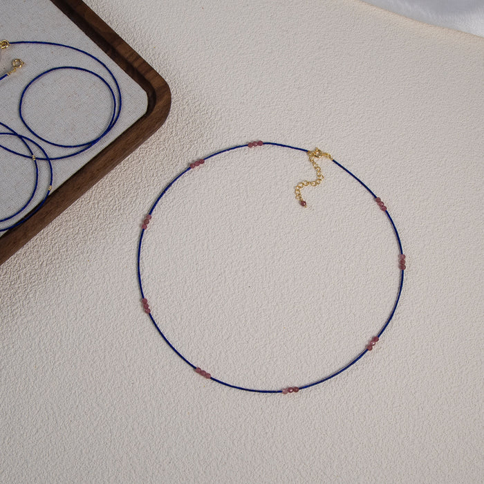 Wholesale Necklace, agate chain, high-end clavicle chain