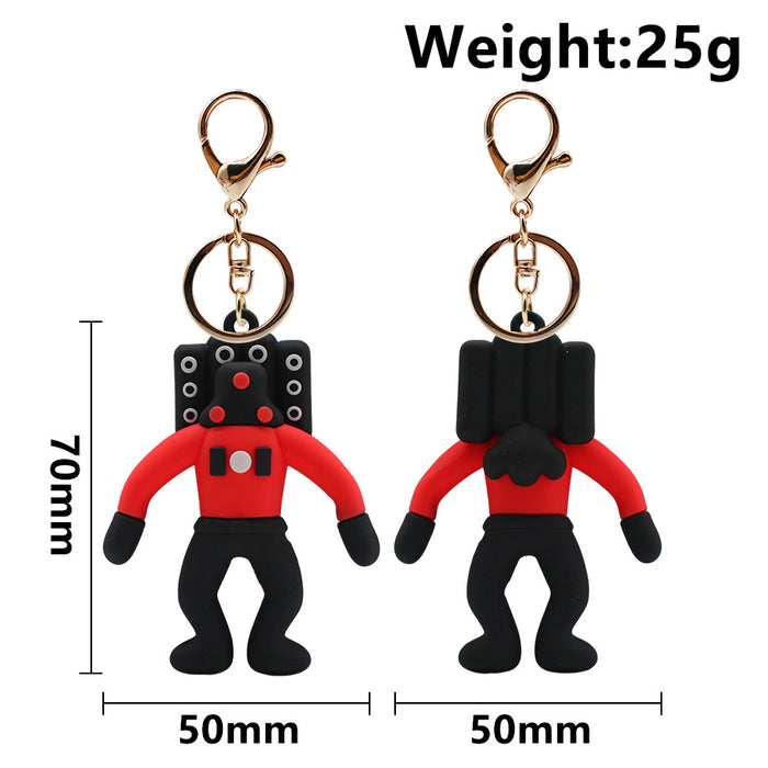 Wholesale  PVC  Doll Keychain JDC-KC-HaoAn003