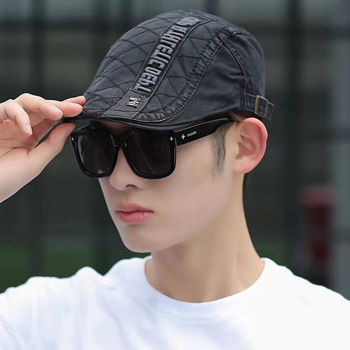 Wholesale beret casual all-match men's peaked cap sun hat forward hat