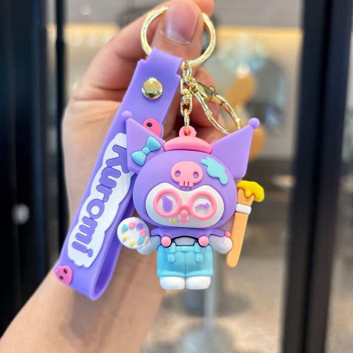 Wholesale Keychain Pendant Pvc Doll Couple Key Chain