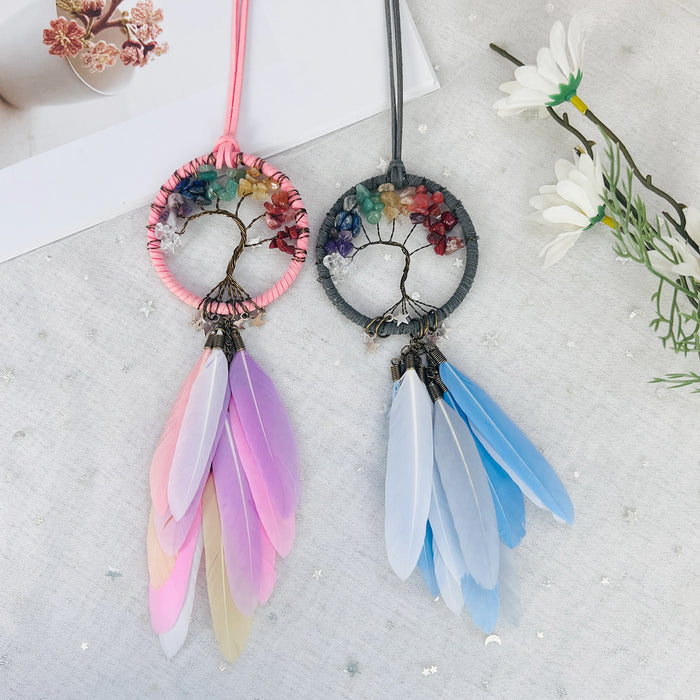 Wholesale Dreamcatcher Car Ornament Decorative Accessory Trendy Gift MOQ≥2