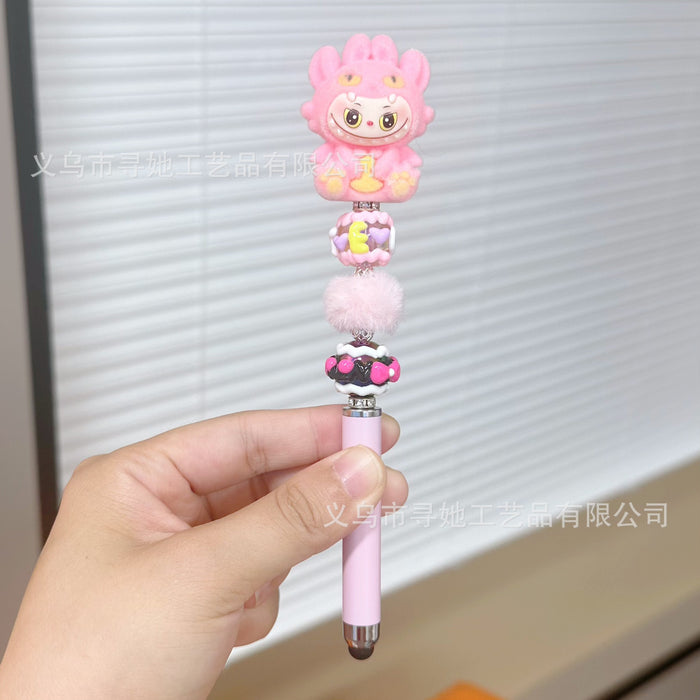 Wholesale DIY Cute Beaded Pen for Mobile Phones and Tablets Touch Screen Gel Ballpoint Pen