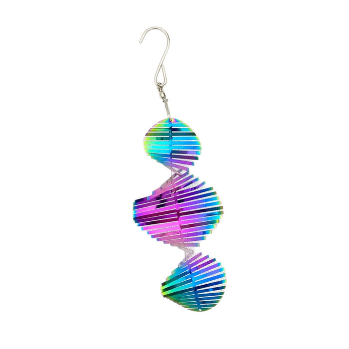 Wholesale Stainless Steel 3D Tornado Spiral Fishbone Wind Chimes