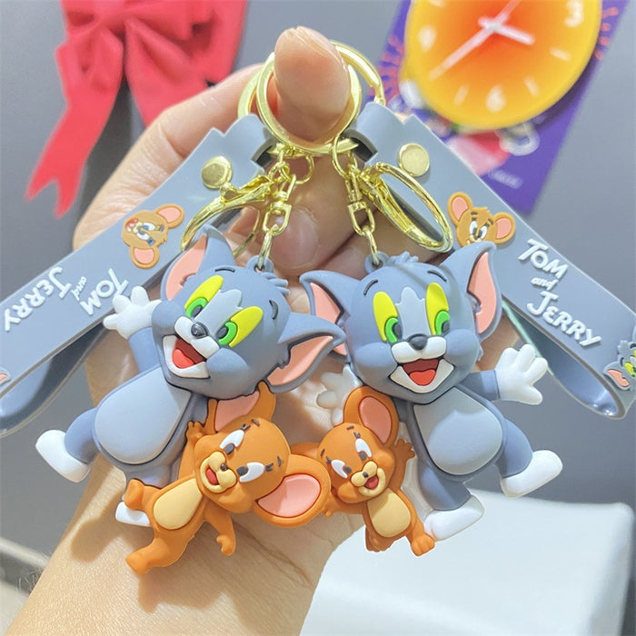 Wholesale PVC Cartoon Doll Keychain JDC-KC-WuYi282