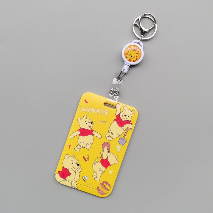 Wholesale Cartoon Anime Card Holder With Hard Case And Polyester Lanyard Chic Student ID Badge Trendy Gift