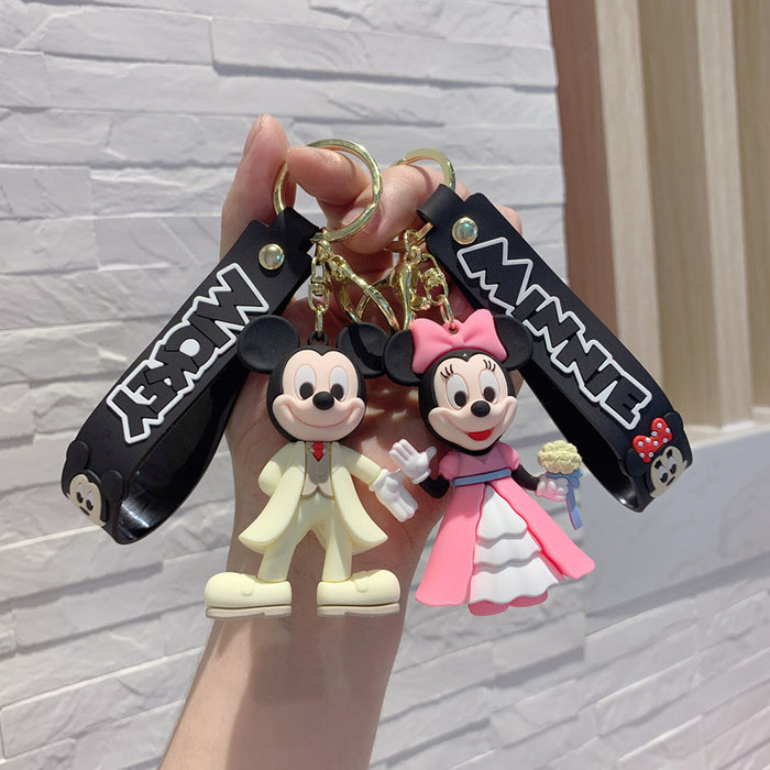 Wholesale PVC Cute Cartoon Keychain JDC-KC-RunX006