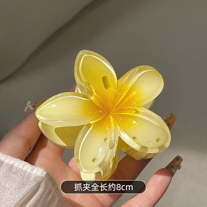 Wholesale Explosions Color Egg Flower Hair Clips