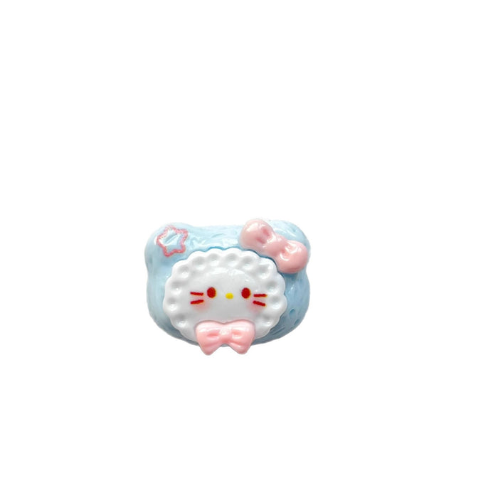 Wholesale Milk Chocolate Biscuit Cat Resin Accessories Cream Glue Mobile Phone Case Hairpin Hat Gloves Jewelry