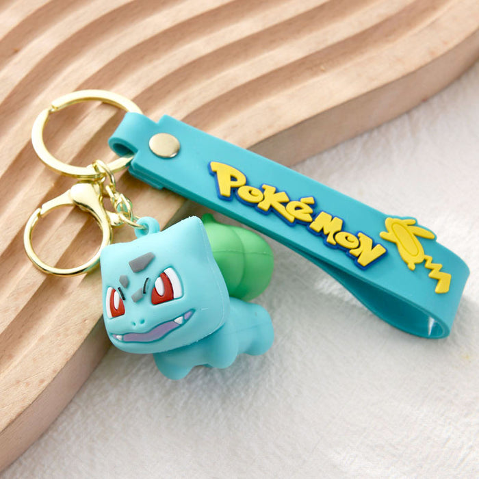 Wholesale Cartoon PVC keychain cute doll car keychain pendant