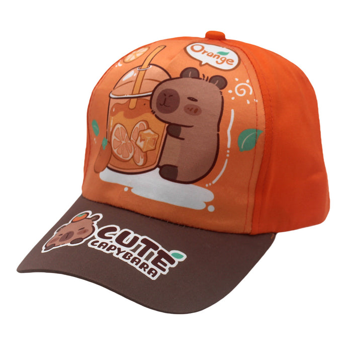 Wholesale Kapibala Print Children' s Baseball Hat