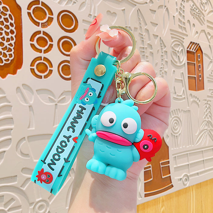 Wholesale Cartoon Doll Soft Plastic Keychain JDC-KC-KuM011