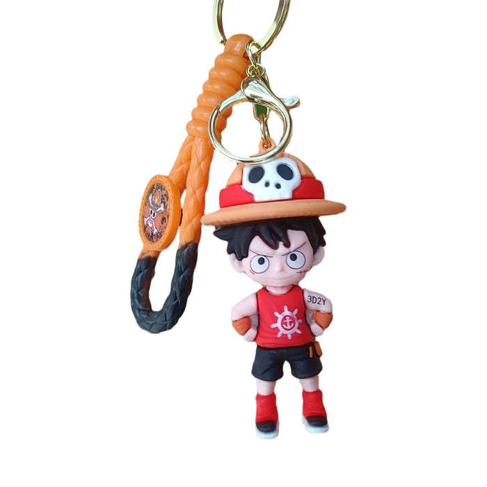 Wholesale Cartoon Silicone Doll Keychain JDC-KC-KuangK029