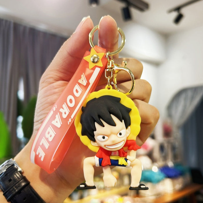 Wholesale Cartoon Doll PVC Keychain JDC-KC-ChuC035