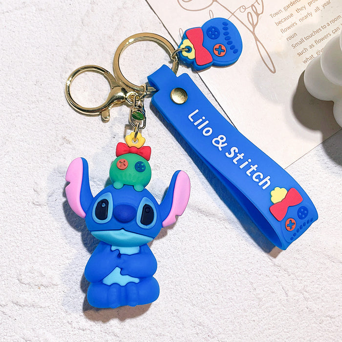 Wholesale PVC Cartoon Doll Keychain JDC-KC-Qiwei021