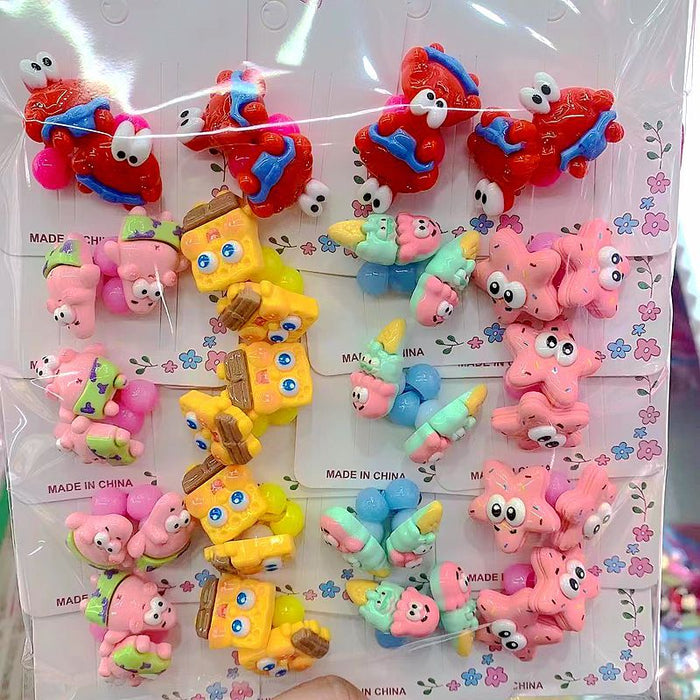 Wholesale 20PCS Children's Cartoons Plastic Hair Rope JDC-HS-Yuwei001