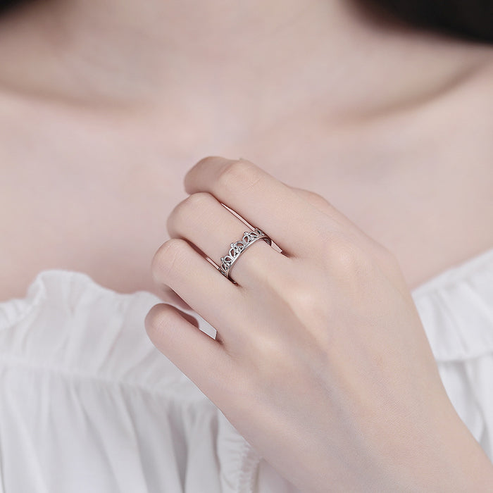 Wholesale Women's  Index Finger Opening AdjustingTail Ring