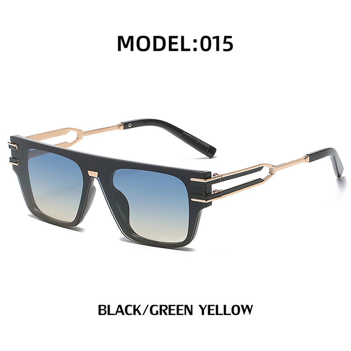 Wholesale Frameless cut-edge square sunglasses men's  sunglasses women's glasses