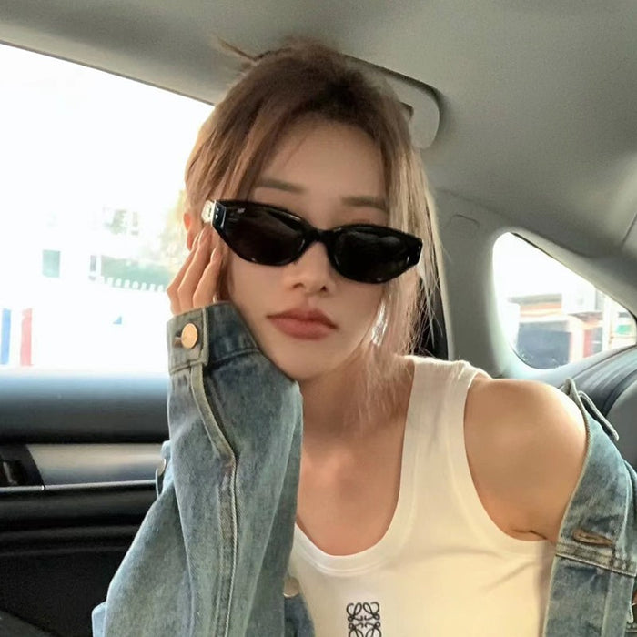 Wholesale Sunglasses, high-end UV resistant sunglasses, small frame street photography glasses