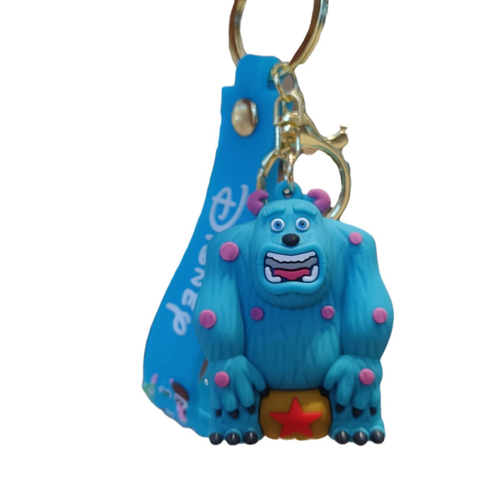 Wholesale Cartoon Silicone Doll Keychain JDC-KC-KuangK036