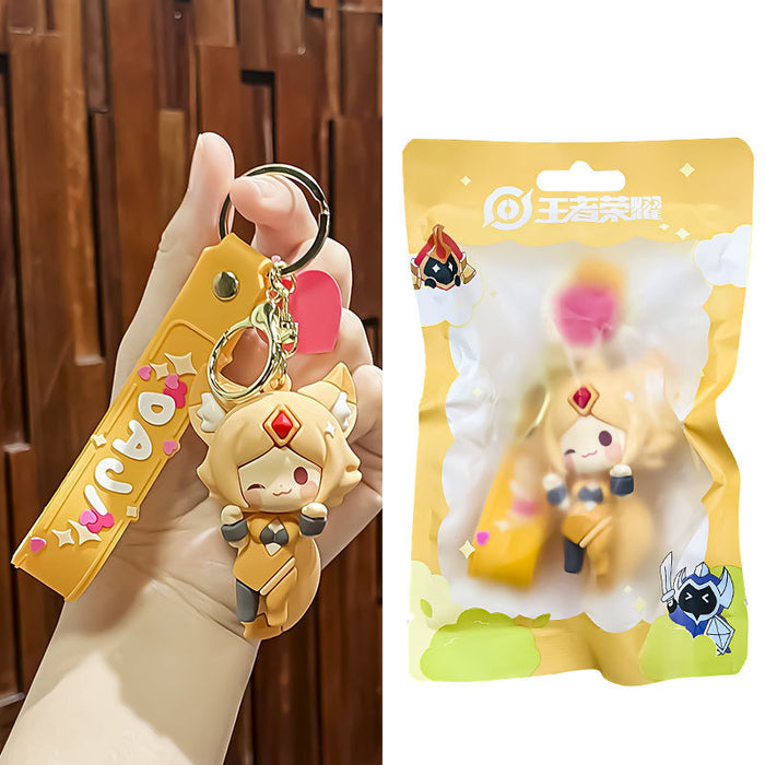 Wholesale Cartoon 3D Doll PVC Keychain JDC-KC-MingT052