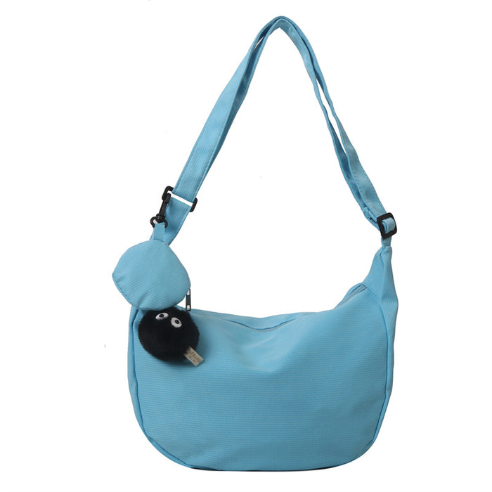 Wholesale Canvas bag, crossbody bag, large capacity casual versatile shoulder bag