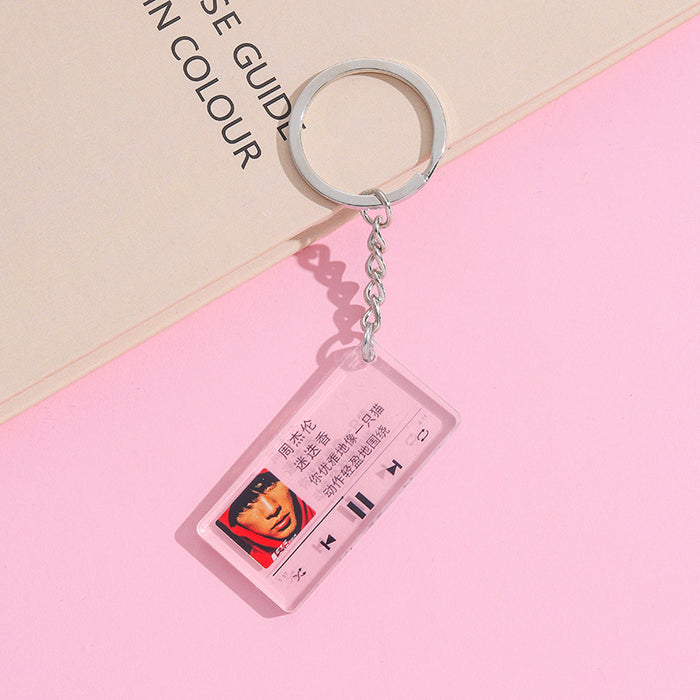 Wholesale Cartoon Cute Acrylic Keychain JDC-KC-AnDao005