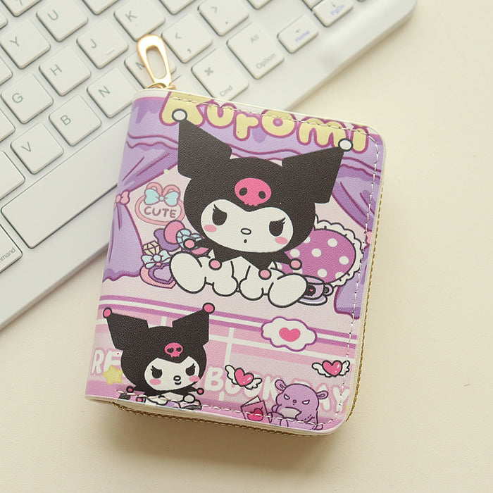 Wholesale Cartoon Anime Cute Short Zipper Wallet JDC-WT-Jumei019